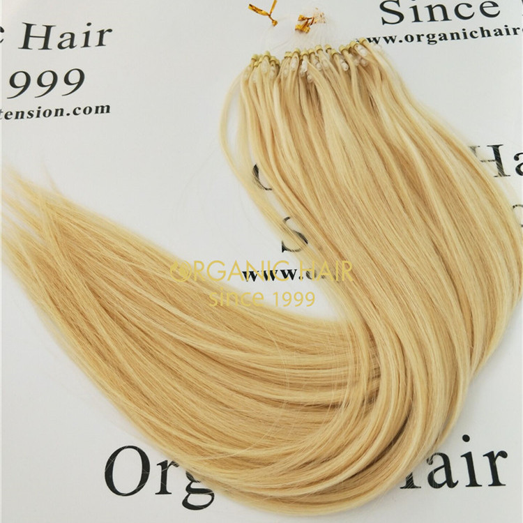 Wholesale best micro ring hair extensions #60color X46